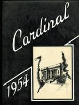 Covina High School 1954 yearbook cover photo