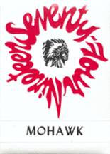 Morrisonville High School 1974 yearbook cover photo