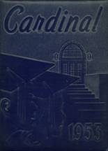Cochranton Junior-Senior High School 1953 yearbook cover photo