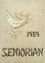 Thorp High School 1959 yearbook cover photo