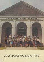 Jackson High School 1967 yearbook cover photo