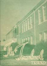 Pacolet High School 1959 yearbook cover photo