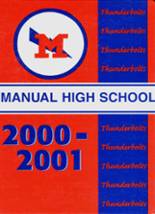 Manual High School 2001 yearbook cover photo