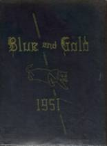 Griffith High School 1951 yearbook cover photo