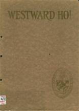 Western High School 407 1925 yearbook cover photo