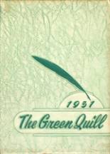 Wethersfield High School 1951 yearbook cover photo