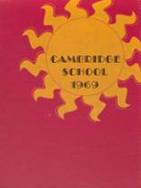 Cambridge School of Weston 1969 yearbook cover photo