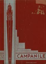 Holy Redeemer High School 1932 yearbook cover photo