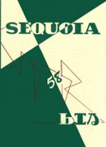 Eureka High School 1958 yearbook cover photo