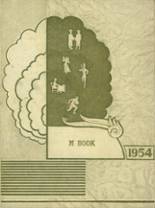 1954 Monroe High School Yearbook from Monroe, Wisconsin cover image