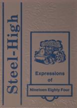 Steelton-Highspire High School 1984 yearbook cover photo