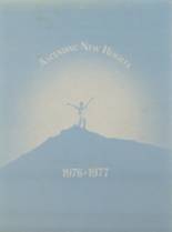 Walnut Ridge Baptist Academy 1977 yearbook cover photo