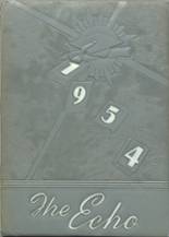 Jamestown High School 1954 yearbook cover photo