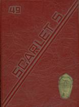 Shelby High School 1949 yearbook cover photo