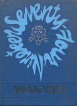 South Hopkins High School 1974 yearbook cover photo