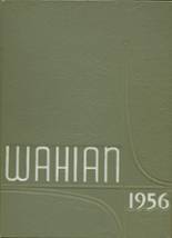 Washburn High School 1956 yearbook cover photo