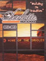 Charlotte High School 2013 yearbook cover photo