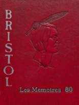 Bristol High School 1980 yearbook cover photo