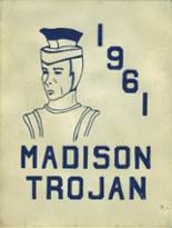 Madison High School 1961 yearbook cover photo