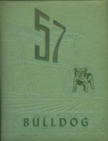 Millsap High School 1957 yearbook cover photo