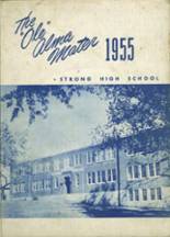 Strong High School 1955 yearbook cover photo