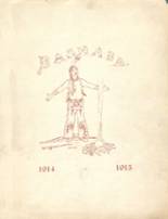 Ennis High School 1915 yearbook cover photo