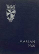 St. Mary High School 1965 yearbook cover photo