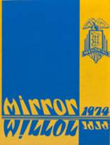 Memorial High School 1974 yearbook cover photo