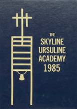 Ursuline Academy 1985 yearbook cover photo