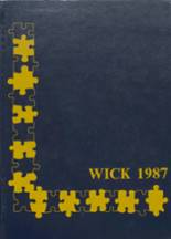 Wickliffe High School 1987 yearbook cover photo