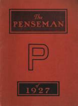 The Pennington School 1927 yearbook cover photo