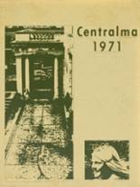 Central Catholic High School 1971 yearbook cover photo