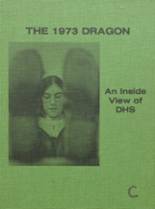 Deshler High School 1973 yearbook cover photo