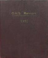 1937 Oneida Community High School Yearbook from Oneida, Illinois cover image