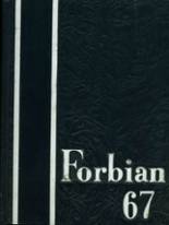 Forbes High School 1967 yearbook cover photo