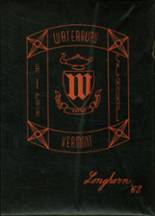 Waterbury High School 1962 yearbook cover photo