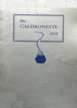 1934 Madison Memorial High School Yearbook from Madison, Ohio cover image