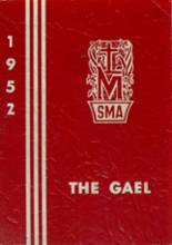 St. Mary's Academy 1952 yearbook cover photo