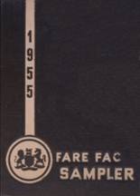 Fairfax High School 1955 yearbook cover photo