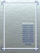 Westerly/Ward High School 1984 yearbook cover photo