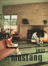 Myers Park High School 1955 yearbook cover photo