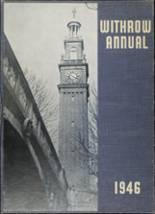 Withrow High School 1946 yearbook cover photo