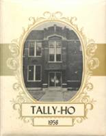 Tallula High School 1958 yearbook cover photo