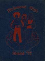 RUHS/Richmond High School 1977 yearbook cover photo