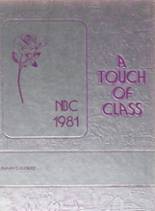 1981 North Bend Central High School Yearbook from North bend, Nebraska cover image