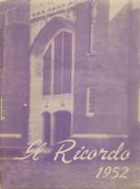 Independence High School 1952 yearbook cover photo