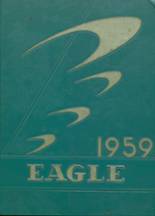 Pecos High School 1959 yearbook cover photo