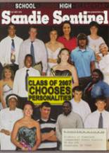 Grapeland High School 2007 yearbook cover photo