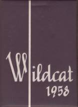 El Dorado High School 1958 yearbook cover photo