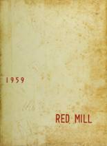 Red Springs High School 1959 yearbook cover photo
